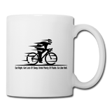 Eat RIght - Cycling - Black - Coffee/Tea Mug - white