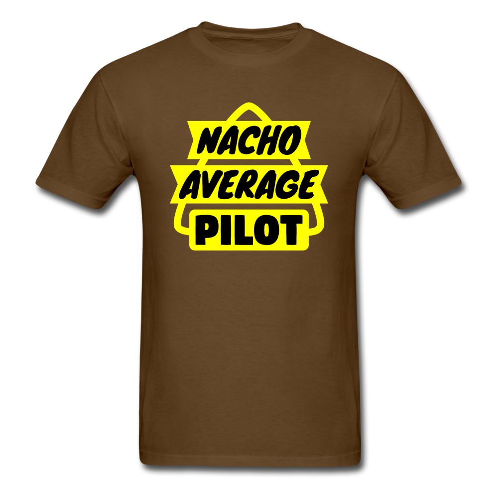 Nacho Average Pilot - Unisex Classic T-Shirt - brown