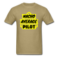 Nacho Average Pilot - Unisex Classic T-Shirt - khaki