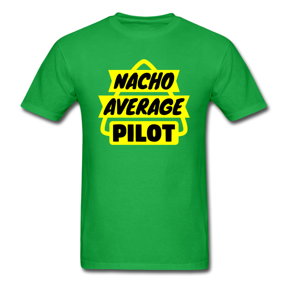 Nacho Average Pilot - Unisex Classic T-Shirt - bright green