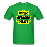 Nacho Average Pilot - Unisex Classic T-Shirt - bright green