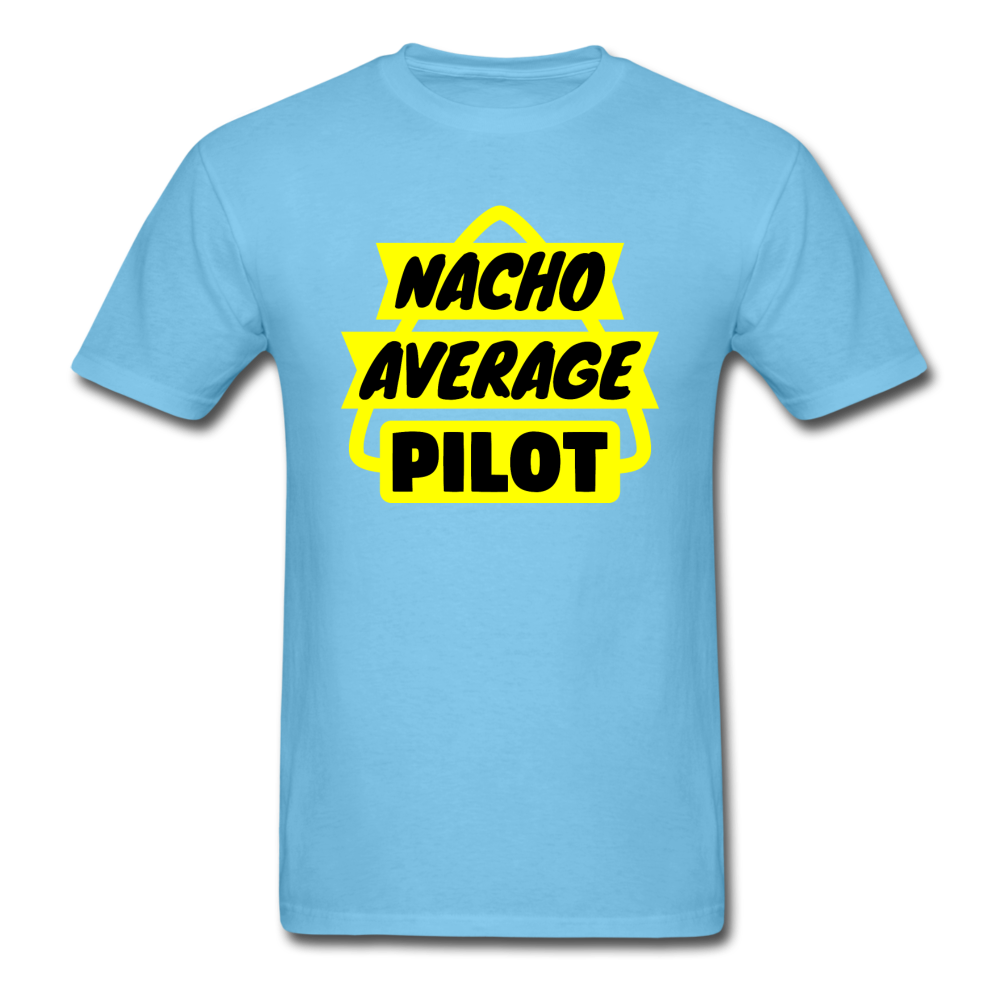 Nacho Average Pilot - Unisex Classic T-Shirt - aquatic blue