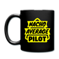 Nacho Average Pilot - Full Color Mug - black