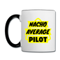 Nacho Average Pilot - Contrast Coffee Mug - white/black