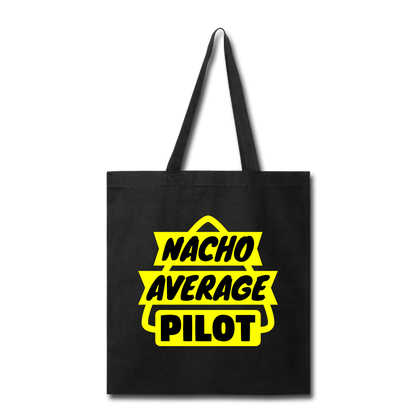 Nacho Average Pilot - Tote Bag - black