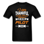 Thankful - Pilot Mom - Unisex Classic T-Shirt - black