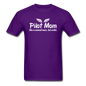 Pilot Mom - Cooler - White - Unisex Classic T-Shirt - purple