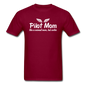 Pilot Mom - Cooler - White - Unisex Classic T-Shirt - burgundy