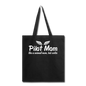 Pilot Mom - Cooler - White - Tote Bag - black