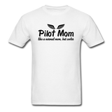 Pilot Mom - Cooler - Black - Unisex Classic T-Shirt - white