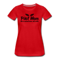 Pilot Mom - Cooler - Black - Women’s Premium T-Shirt - red