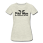 Pilot Mom - Cooler - Black - Women’s Premium T-Shirt - heather oatmeal