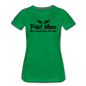 Pilot Mom - Cooler - Black - Women’s Premium T-Shirt - kelly green