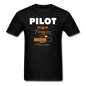 Pilot In Progress - Unisex Classic T-Shirt - black