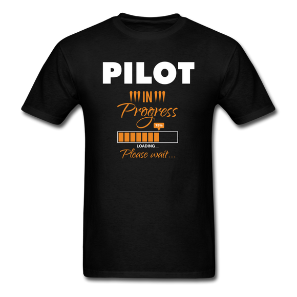 Pilot In Progress - Unisex Classic T-Shirt - black