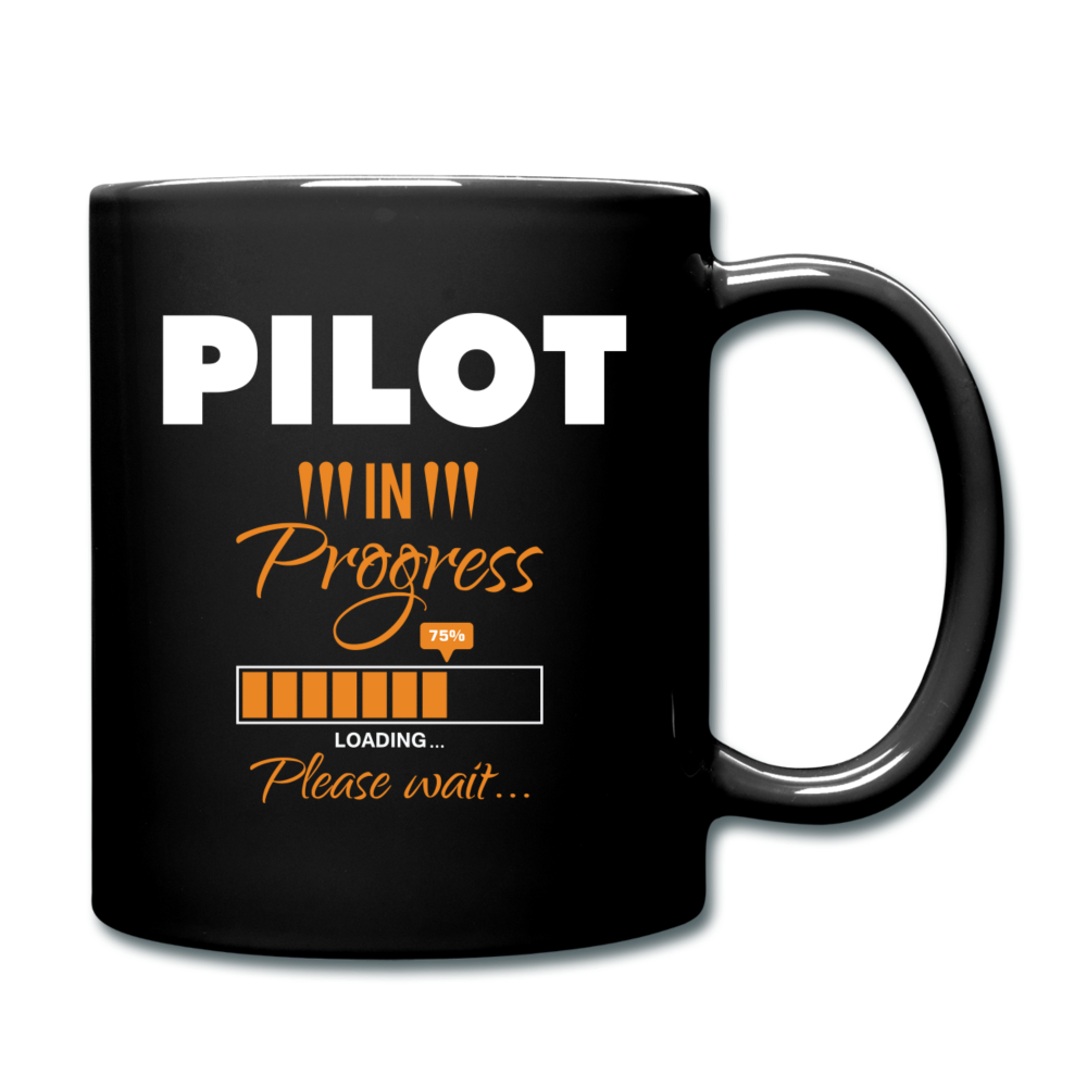 Pilot In Progress - Full Color Mug - black