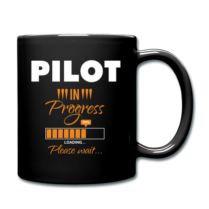 Pilot In Progress - Full Color Mug - black