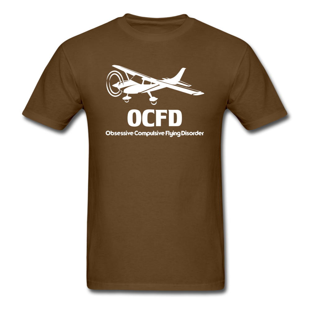 OCFD - White - Unisex Classic T-Shirt - brown