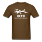 OCFD - White - Unisex Classic T-Shirt - brown