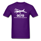 OCFD - White - Unisex Classic T-Shirt - purple