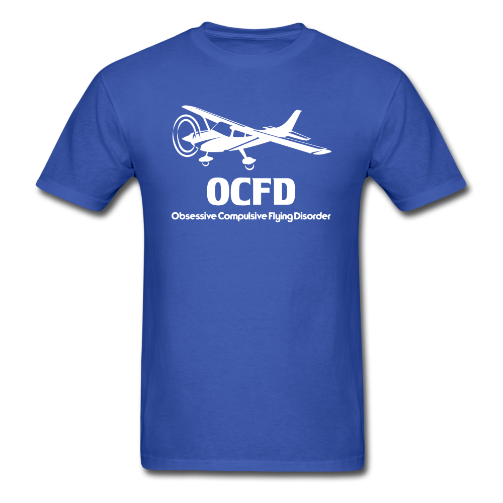 OCFD - White - Unisex Classic T-Shirt - royal blue