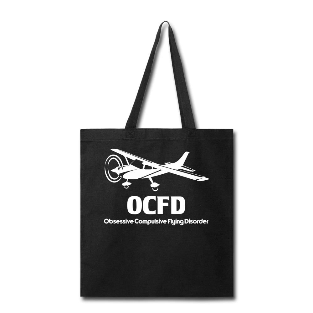 OCFD - White - Tote Bag - black