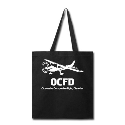 OCFD - White - Tote Bag - black