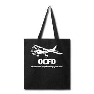 OCFD - White - Tote Bag - black