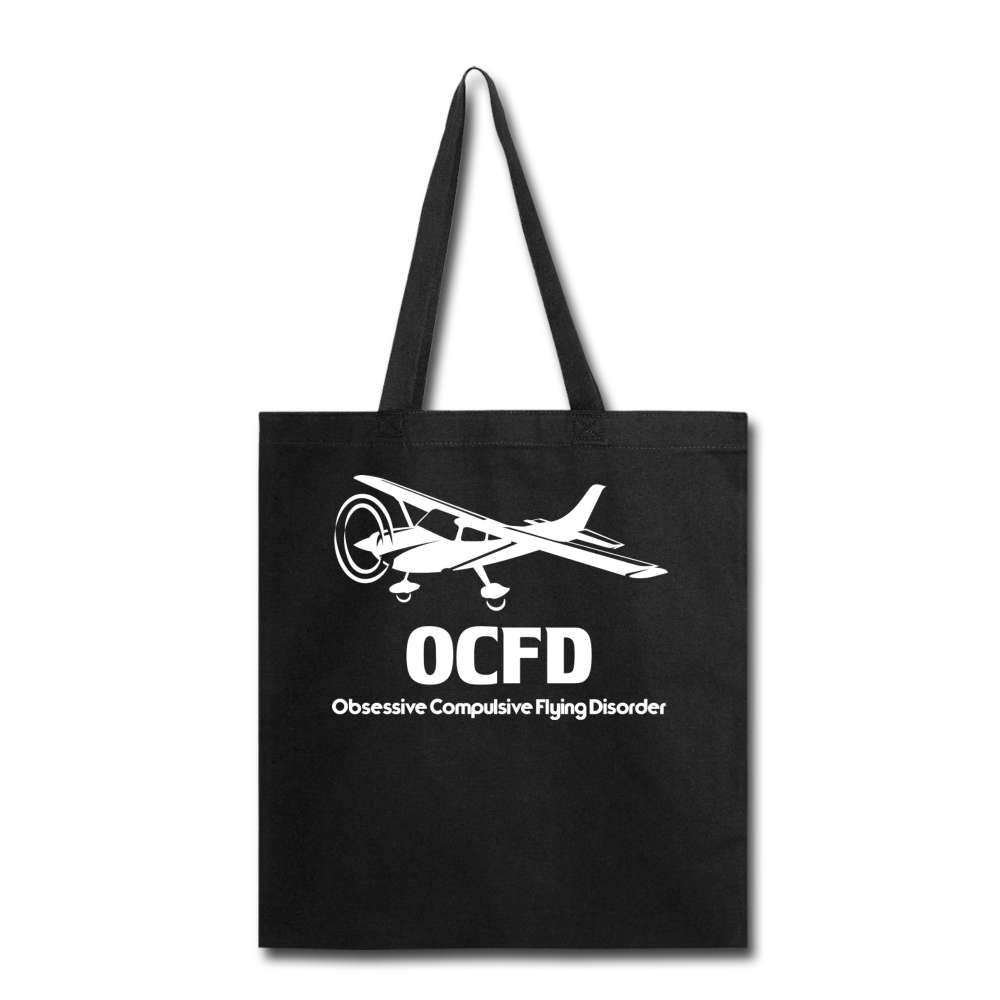 OCFD - White - Tote Bag - black