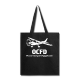 OCFD - White - Tote Bag - black