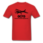 OCFD - Black - Unisex Classic T-Shirt - red