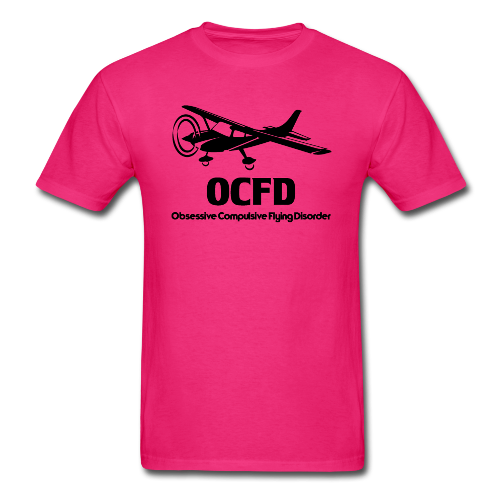 OCFD - Black - Unisex Classic T-Shirt - fuchsia