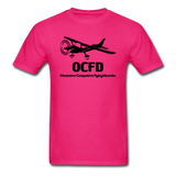 OCFD - Black - Unisex Classic T-Shirt - fuchsia