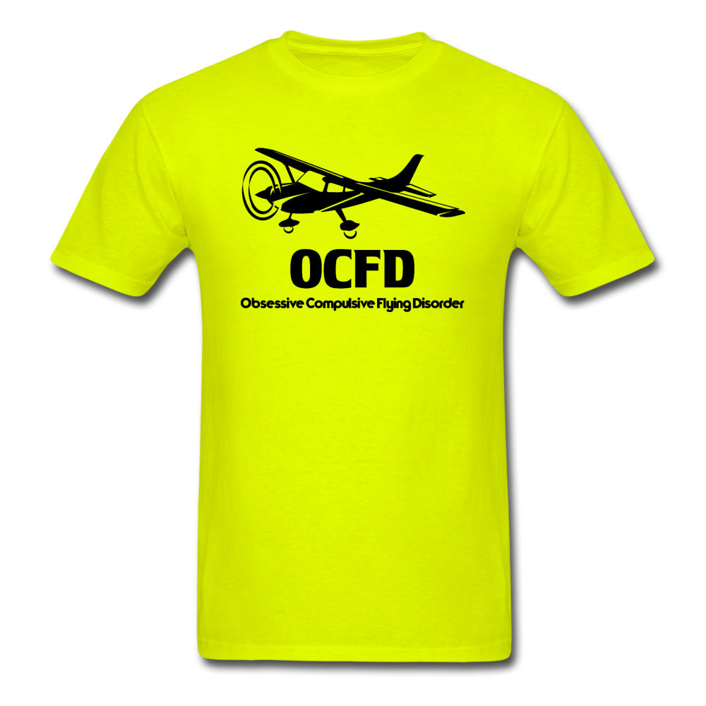 OCFD - Black - Unisex Classic T-Shirt - safety green