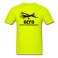 OCFD - Black - Unisex Classic T-Shirt - safety green