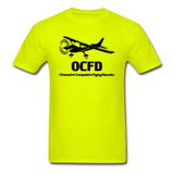 OCFD - Black - Unisex Classic T-Shirt - safety green