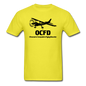 OCFD - Black - Unisex Classic T-Shirt - yellow