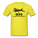 OCFD - Black - Unisex Classic T-Shirt - yellow