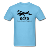 OCFD - Black - Unisex Classic T-Shirt - aquatic blue