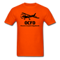 OCFD - Black - Unisex Classic T-Shirt - orange