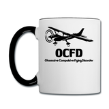 OCFD - Black - Contrast Coffee Mug - white/black