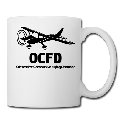 OCFD - Black - Coffee/Tea Mug - white