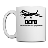 OCFD - Black - Coffee/Tea Mug - white