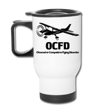 OCFD - Black - Travel Mug - white