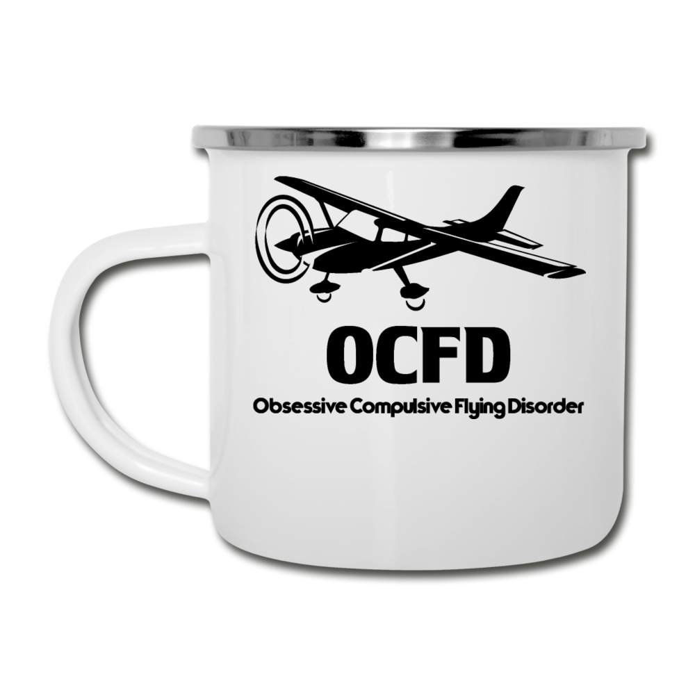 OCFD - Black - Camper Mug - white