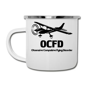 OCFD - Black - Camper Mug - white