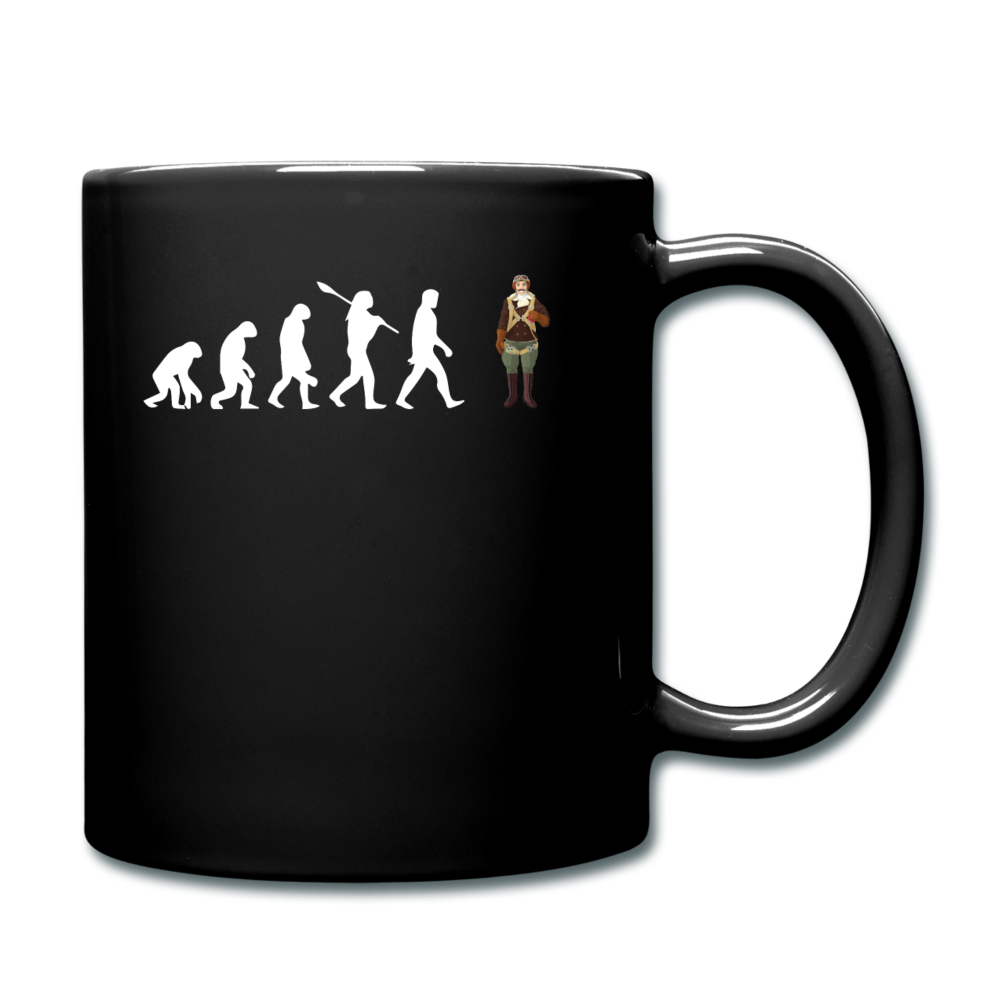 Evolution - Pilot - Full Color Mug - black