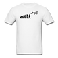 Evolution - Airplane - Black - Unisex Classic T-Shirt - white