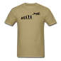 Evolution - Airplane - Black - Unisex Classic T-Shirt - khaki