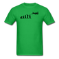 Evolution - Airplane - Black - Unisex Classic T-Shirt - bright green